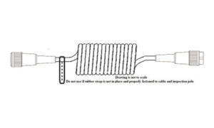 Diagram for HST Heat Detector Tester Power supply Extension Cable